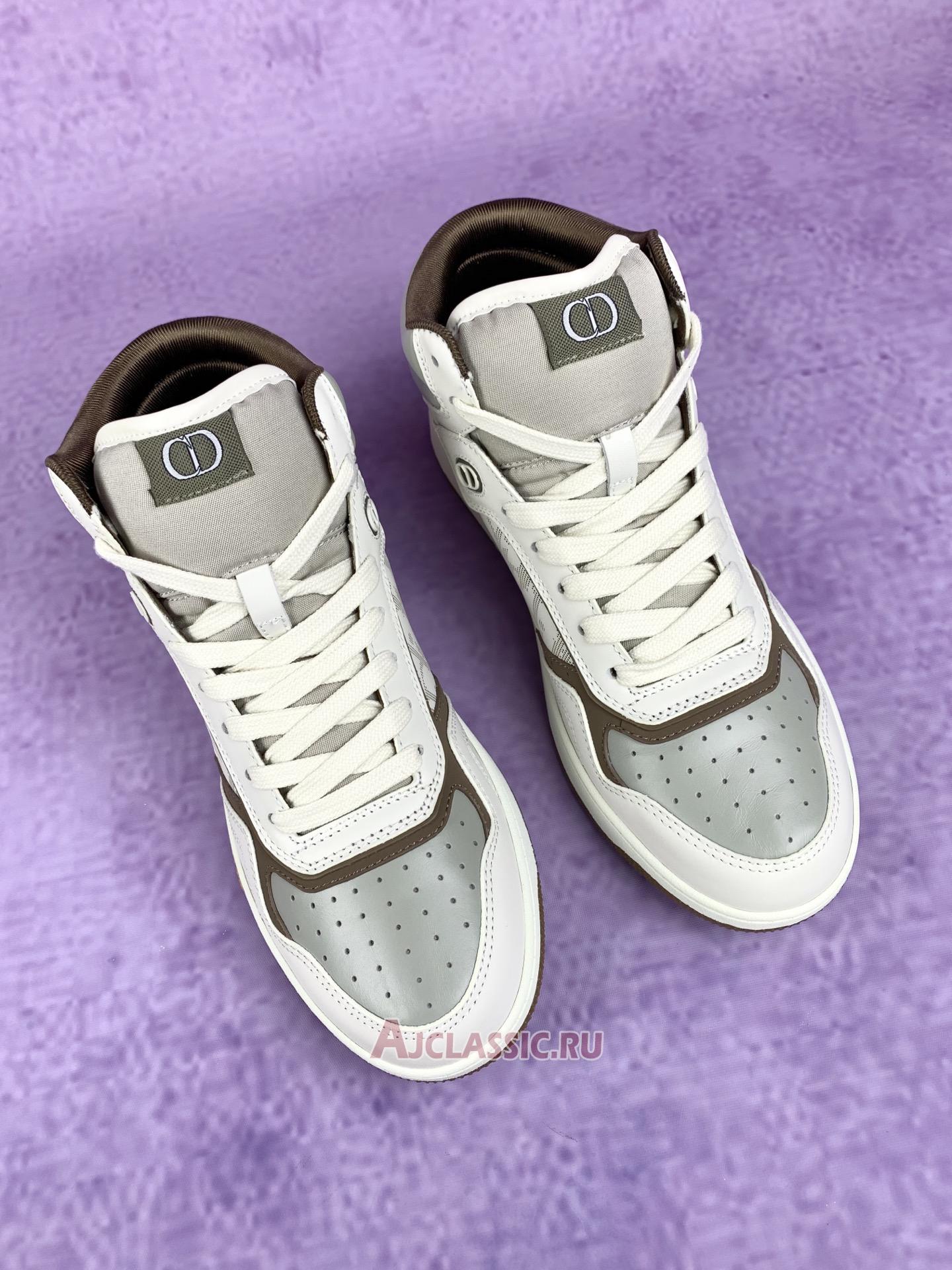 New Dior B27 High "by Birkenstock Cream Greige Greige Dior Oblique" Sneaker 3SH133ZSR_H167-2 Shoes