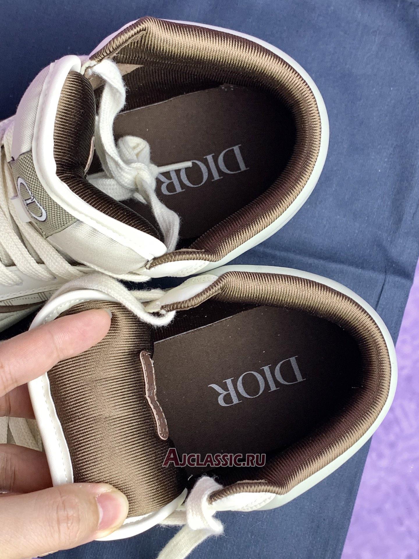 New Dior B27 High "by Birkenstock Cream Greige Greige Dior Oblique" Sneaker 3SH133ZSR_H167-2 Shoes