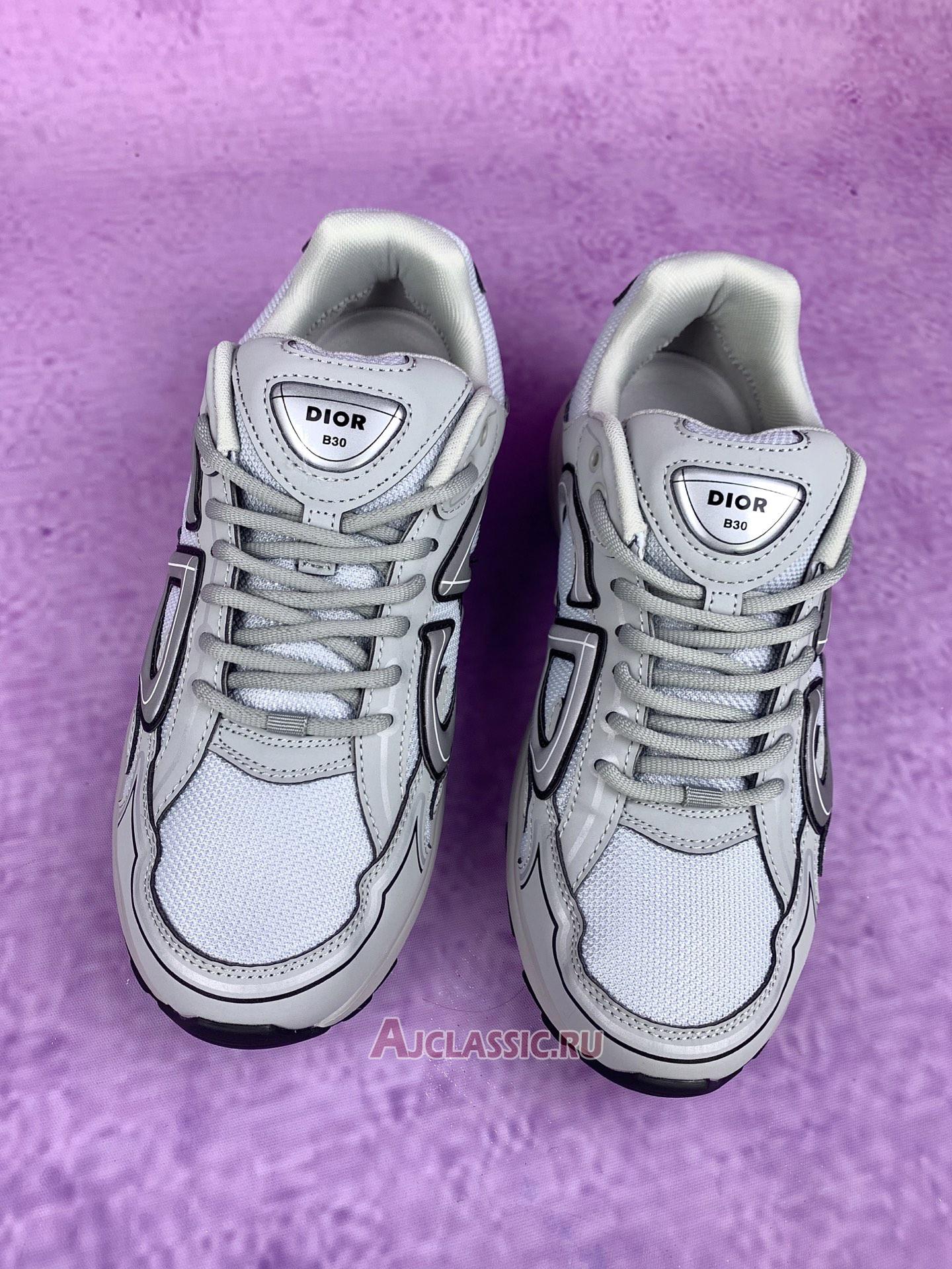 New Dior B30 "Reflective CD30 - Grey" Sneaker 3SN279ZRD_H868-2 Shoes
