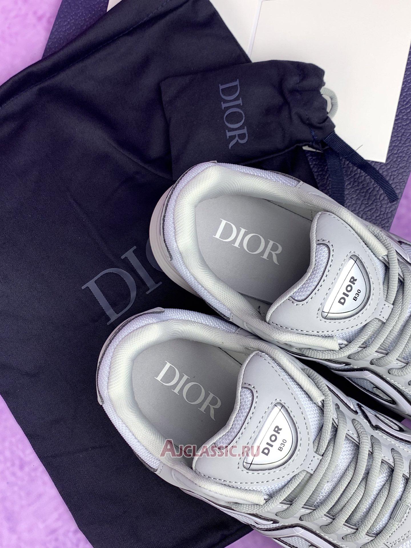 New Dior B30 "Reflective CD30 - Grey" Sneaker 3SN279ZRD_H868-2 Shoes