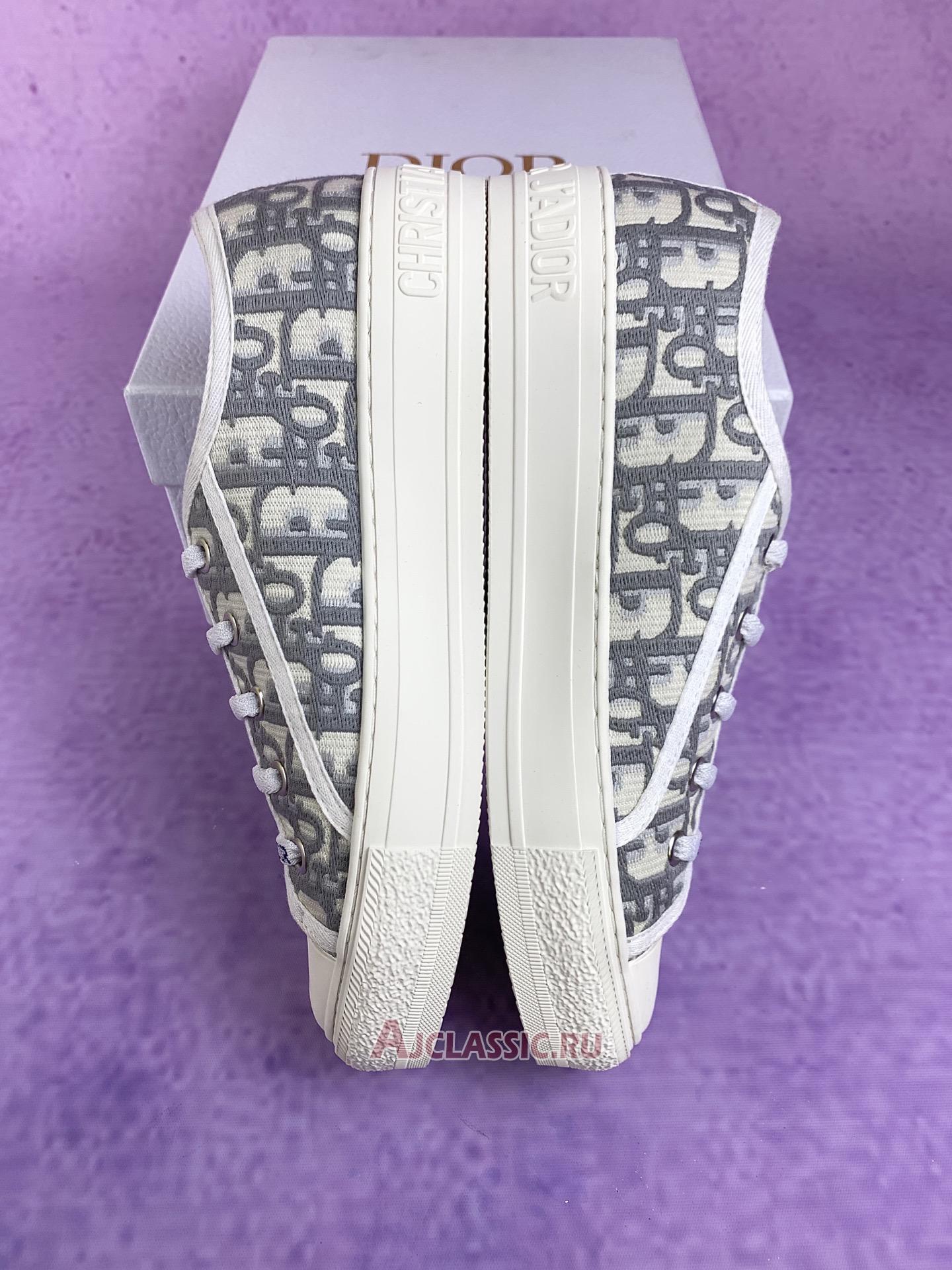 New Dior WalkNDior Embroidered Canvas Low "Grey" Sneaker KCK211OBE_S33G Shoes