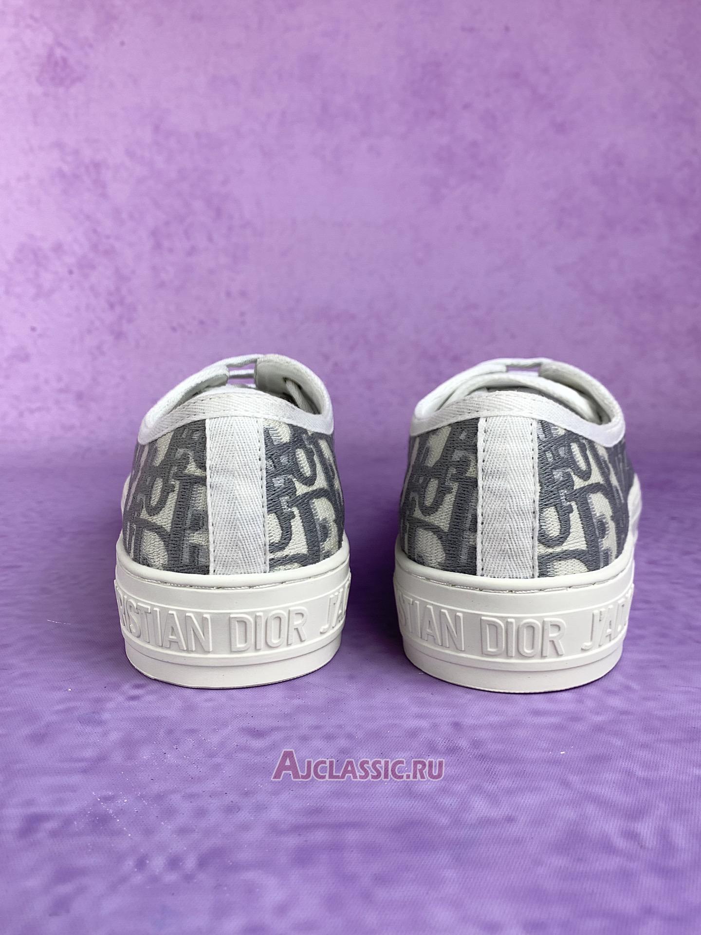 New Dior WalkNDior Embroidered Canvas Low "Grey" Sneaker KCK211OBE_S33G Shoes