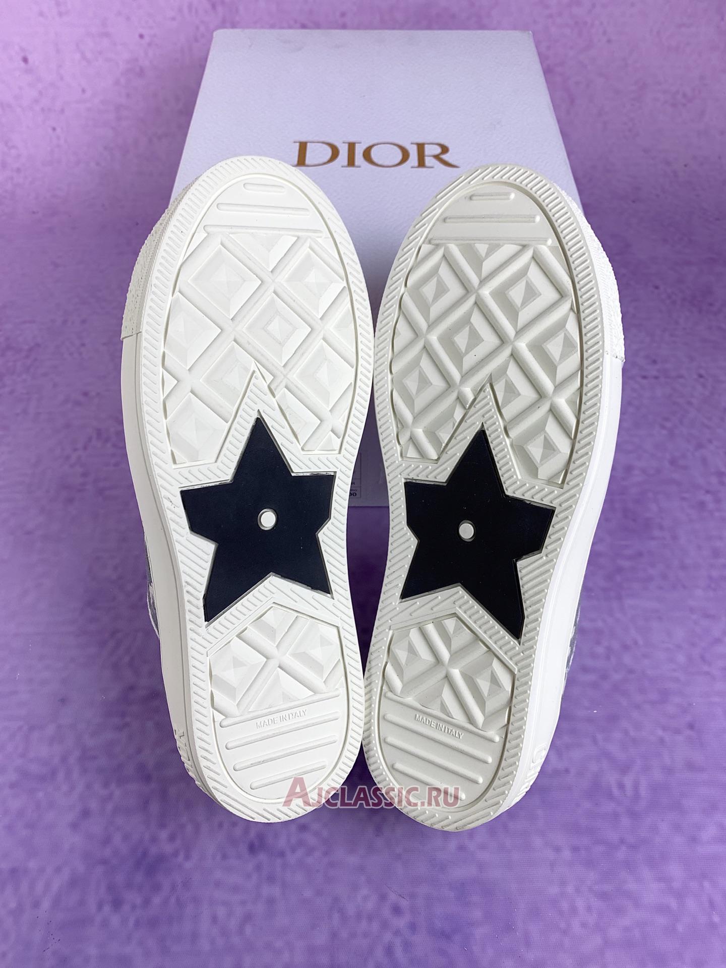 New Dior WalkNDior Embroidered Canvas Low "Grey" Sneaker KCK211OBE_S33G Shoes