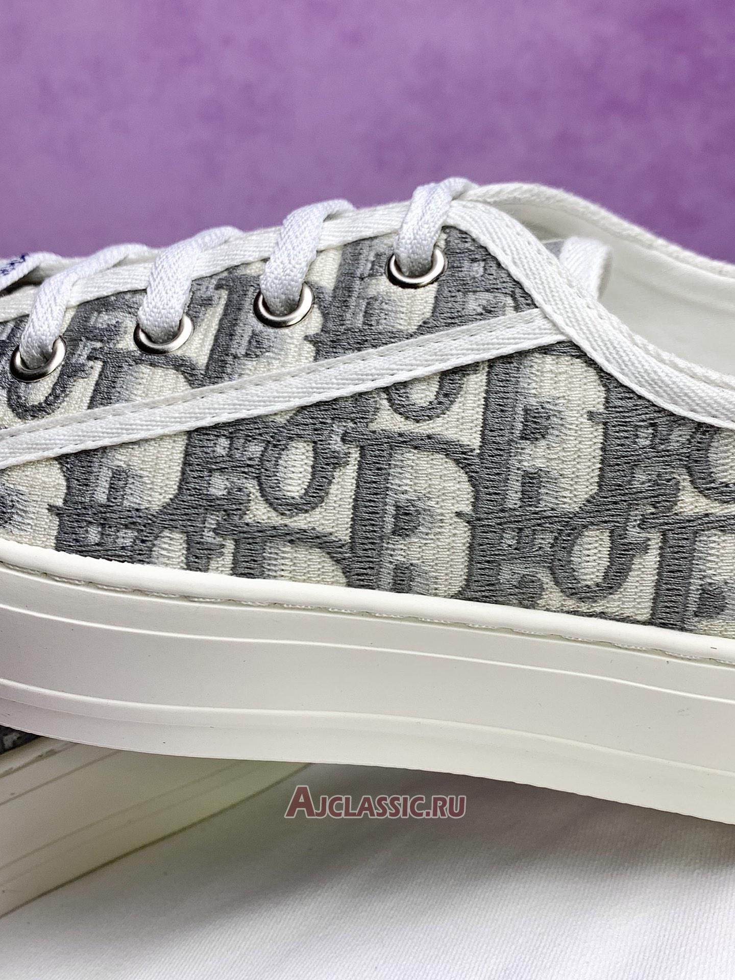 New Dior WalkNDior Embroidered Canvas Low "Grey" Sneaker KCK211OBE_S33G Shoes