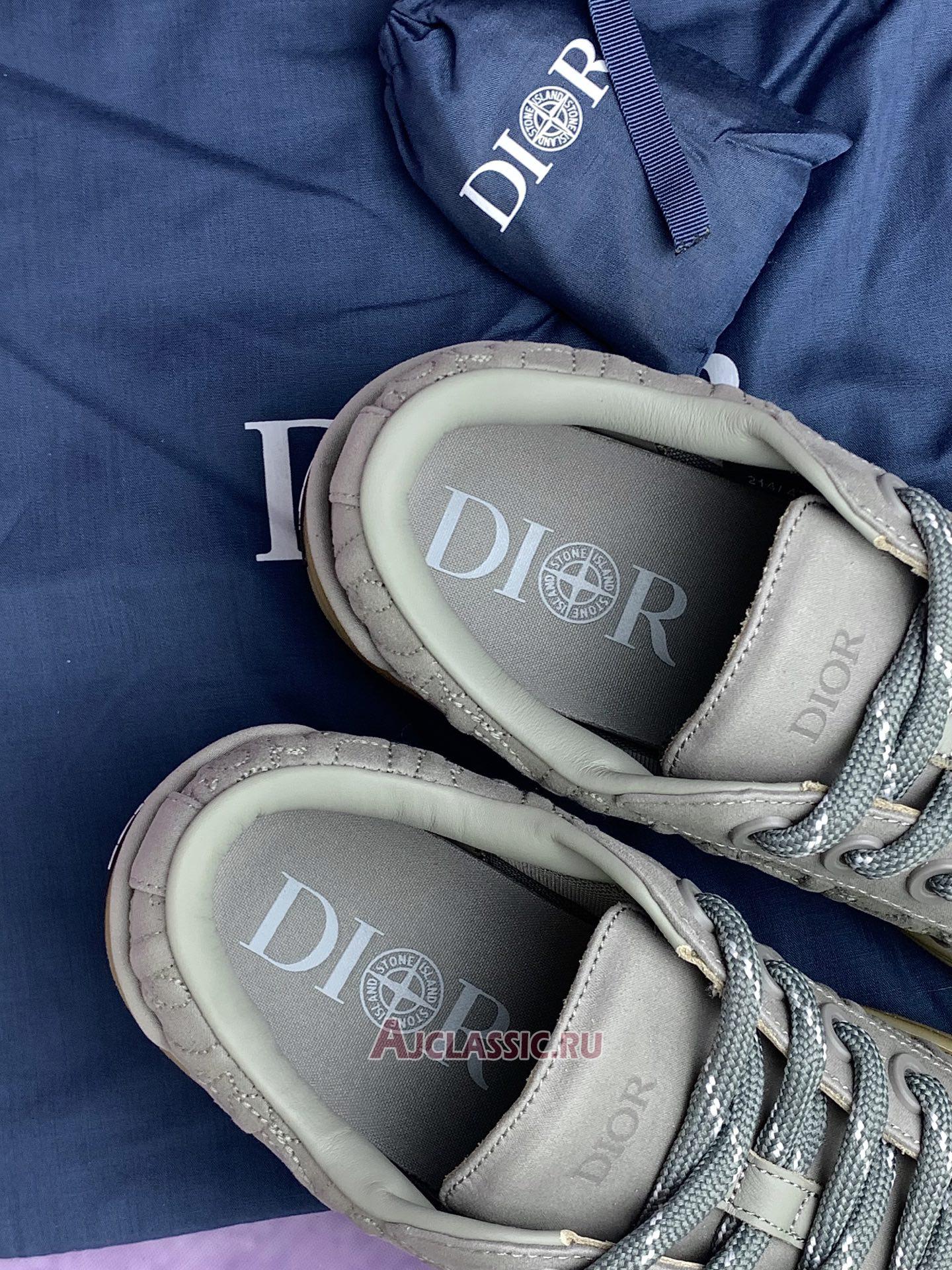 New Dior x Stone Island B33 Sneaker Limited Edition "Gray" 3SN303ZAM_H812 Shoes