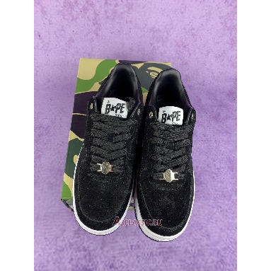 Buy A Bathing Ape Bapesta Low M1 Black Black 1H70191004-BLK Quality Reps Replicas Shoes