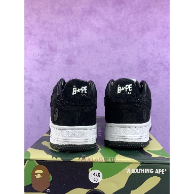 Buy A Bathing Ape Bapesta Low M1 Black Black 1H70191004-BLK Quality Reps Replicas Shoes