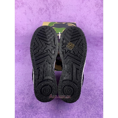 Buy A Bathing Ape Bapesta Low M1 Black Black 1H70191004-BLK Quality Reps Replicas Shoes