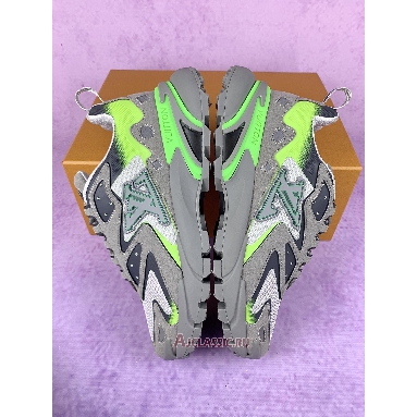 Buy Louis Vuitton LV Runner Tatic Sneaker Grey Neon Green Grey 1ABLZ5-2 Quality Reps Replicas Shoes