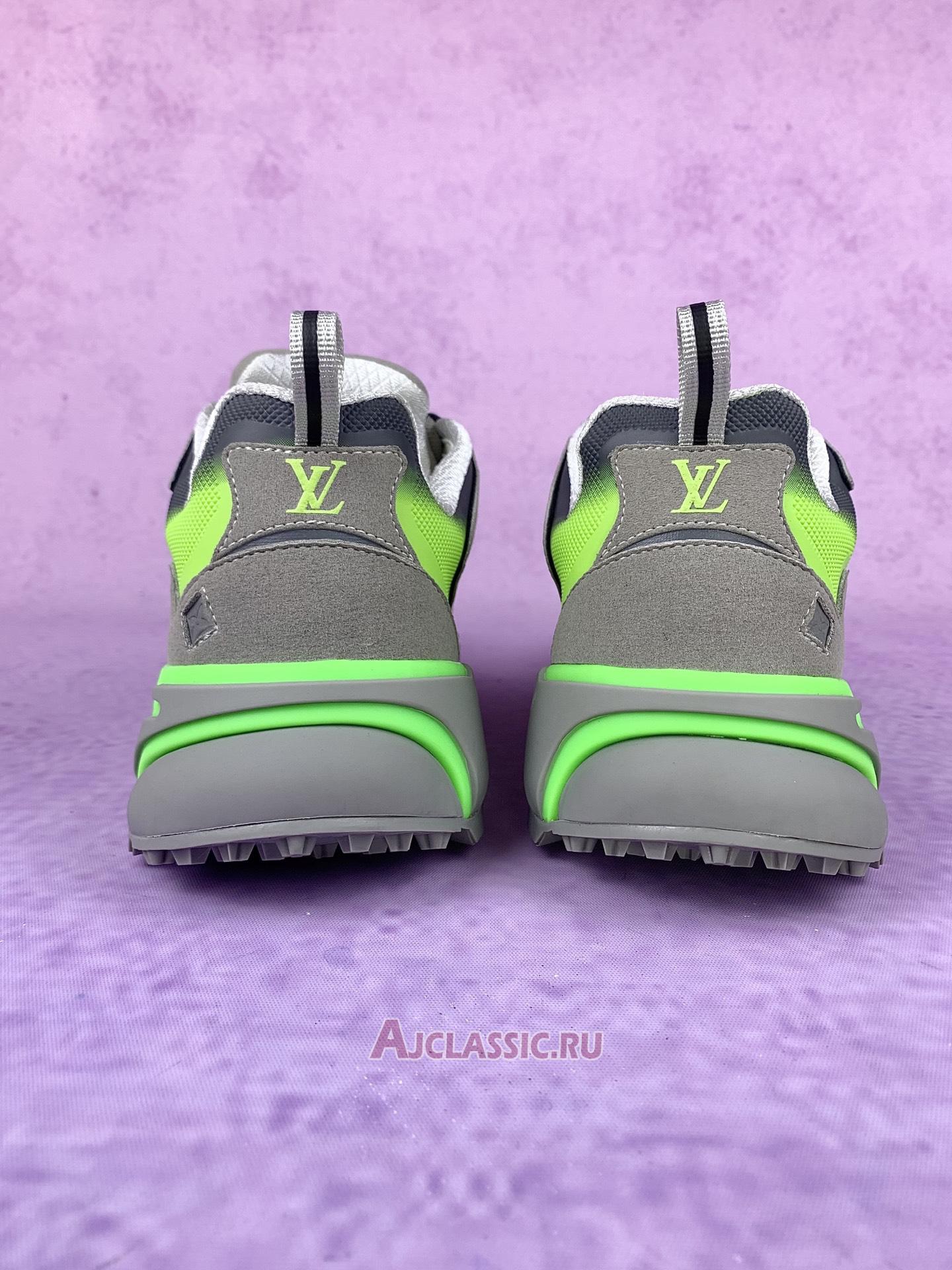 New Louis Vuitton LV Runner Tatic Sneaker "Grey Neon Green" 1ABLZ5-2 Shoes