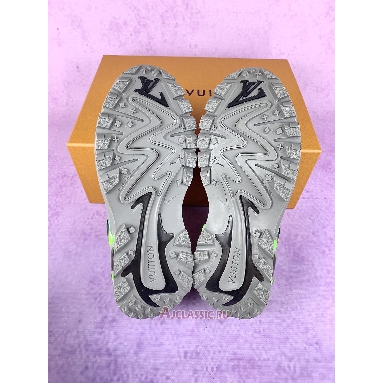 Buy Louis Vuitton LV Runner Tatic Sneaker Grey Neon Green Grey 1ABLZ5-2 Quality Reps Replicas Shoes