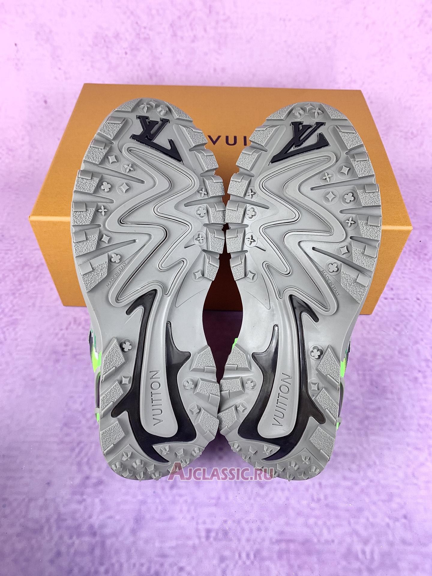 New Louis Vuitton LV Runner Tatic Sneaker "Grey Neon Green" 1ABLZ5-2 Shoes