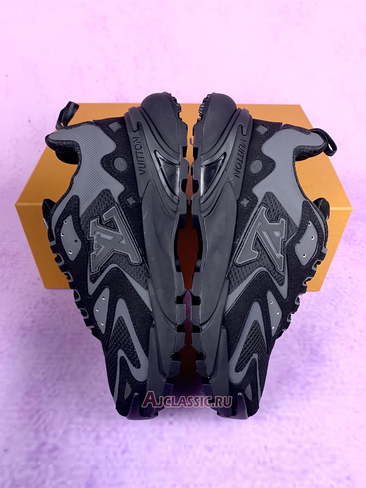 New Louis Vuitton LV Runner Tatic Sneaker "Black Grey" 1A9UNT-2 Shoes