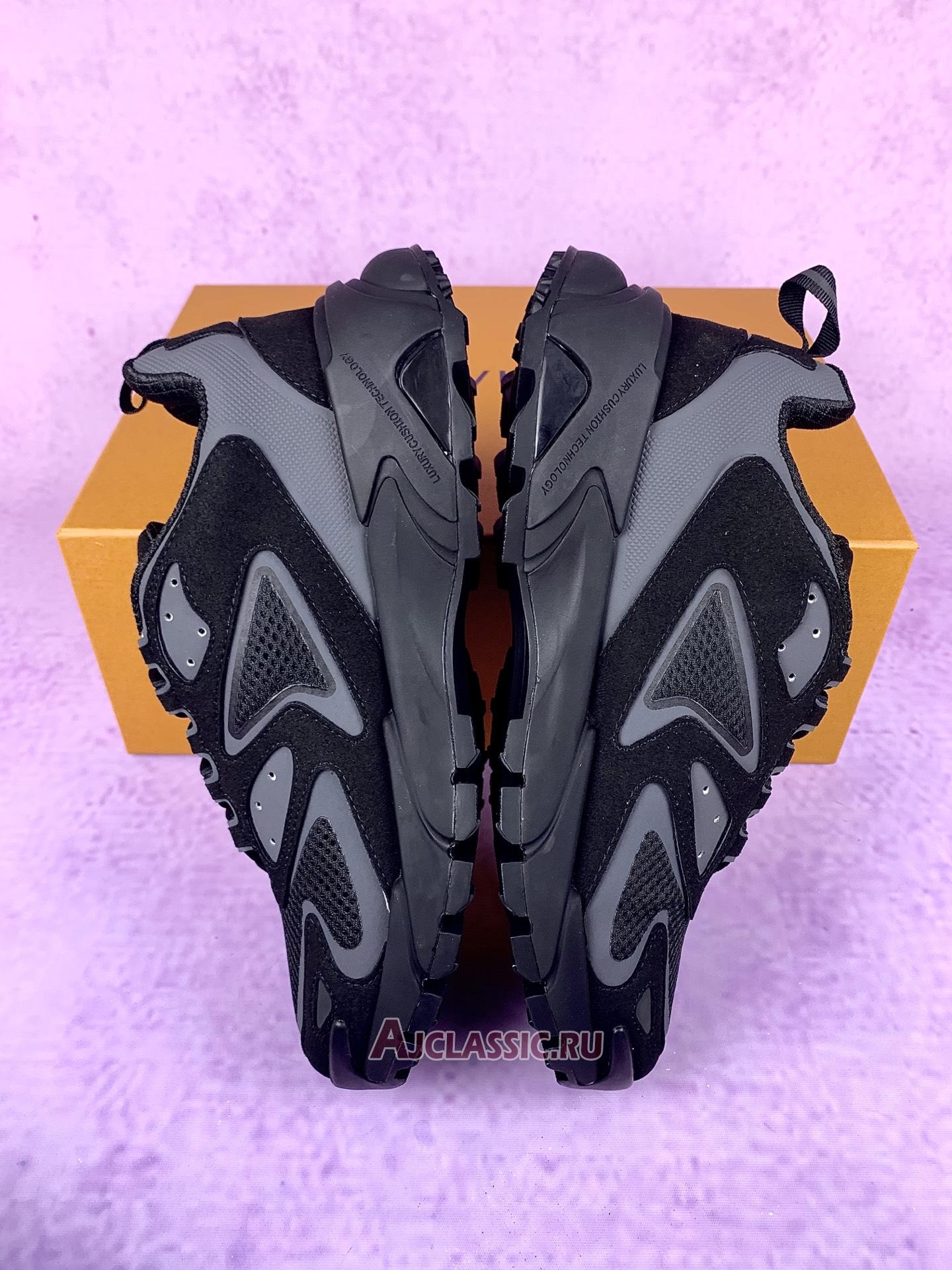 New Louis Vuitton LV Runner Tatic Sneaker "Black Grey" 1A9UNT-2 Shoes