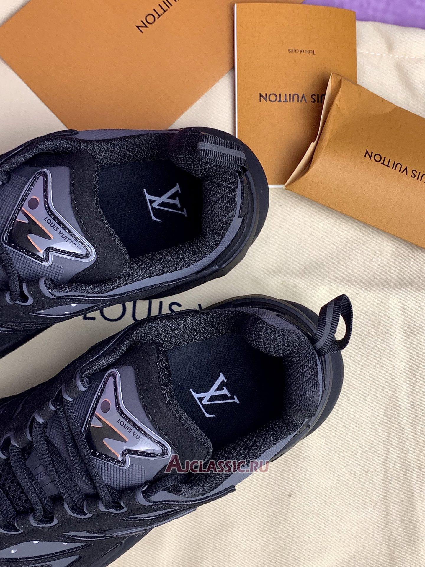 New Louis Vuitton LV Runner Tatic Sneaker "Black Grey" 1A9UNT-2 Shoes
