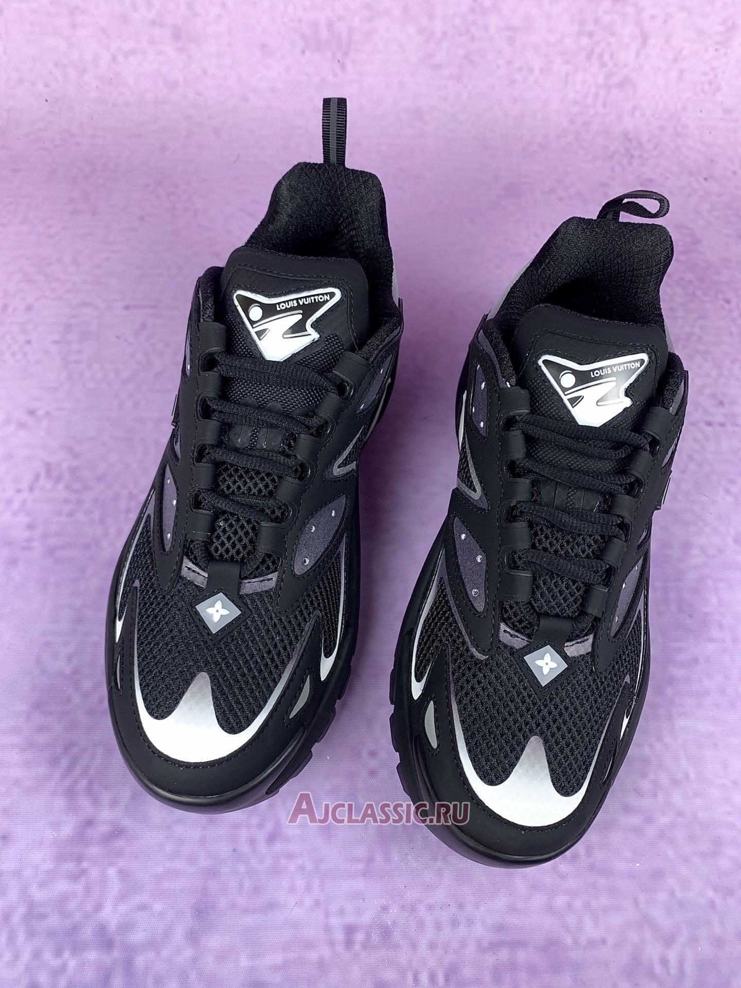 New Louis Vuitton LV Runner Tatic Sneaker "Black White" 1ACG7X-2 Shoes