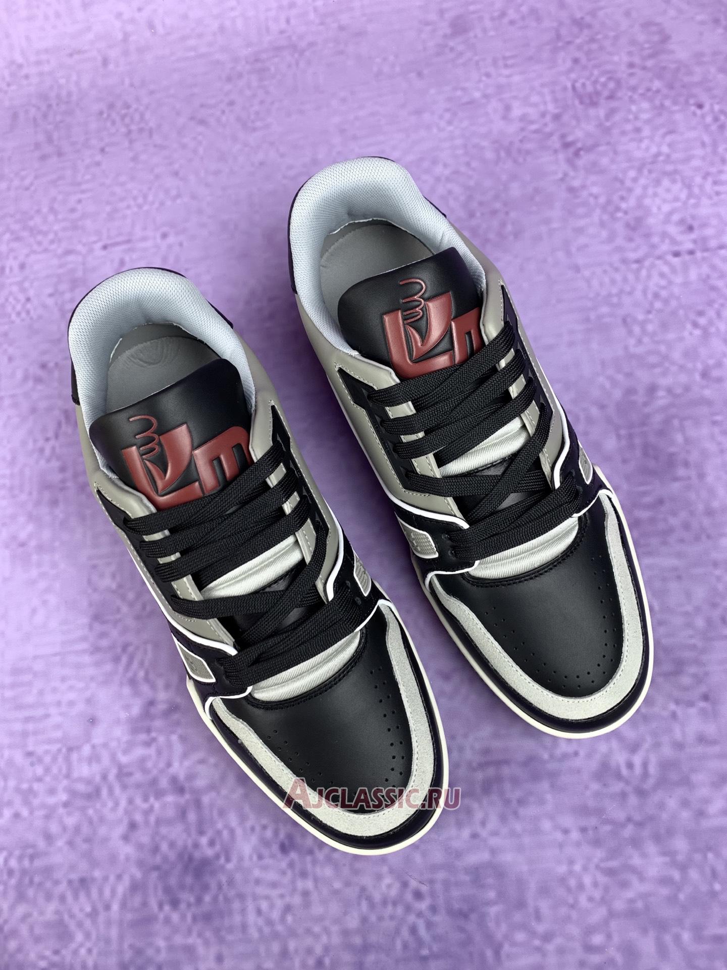 New Louis Vuitton LV Trainer Low "Black Grey" 1A54H5-2 Shoes