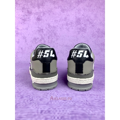 Buy Louis Vuitton LV Trainer Low Black Grey Grey 1A54H5-2 Quality Reps Replicas Shoes