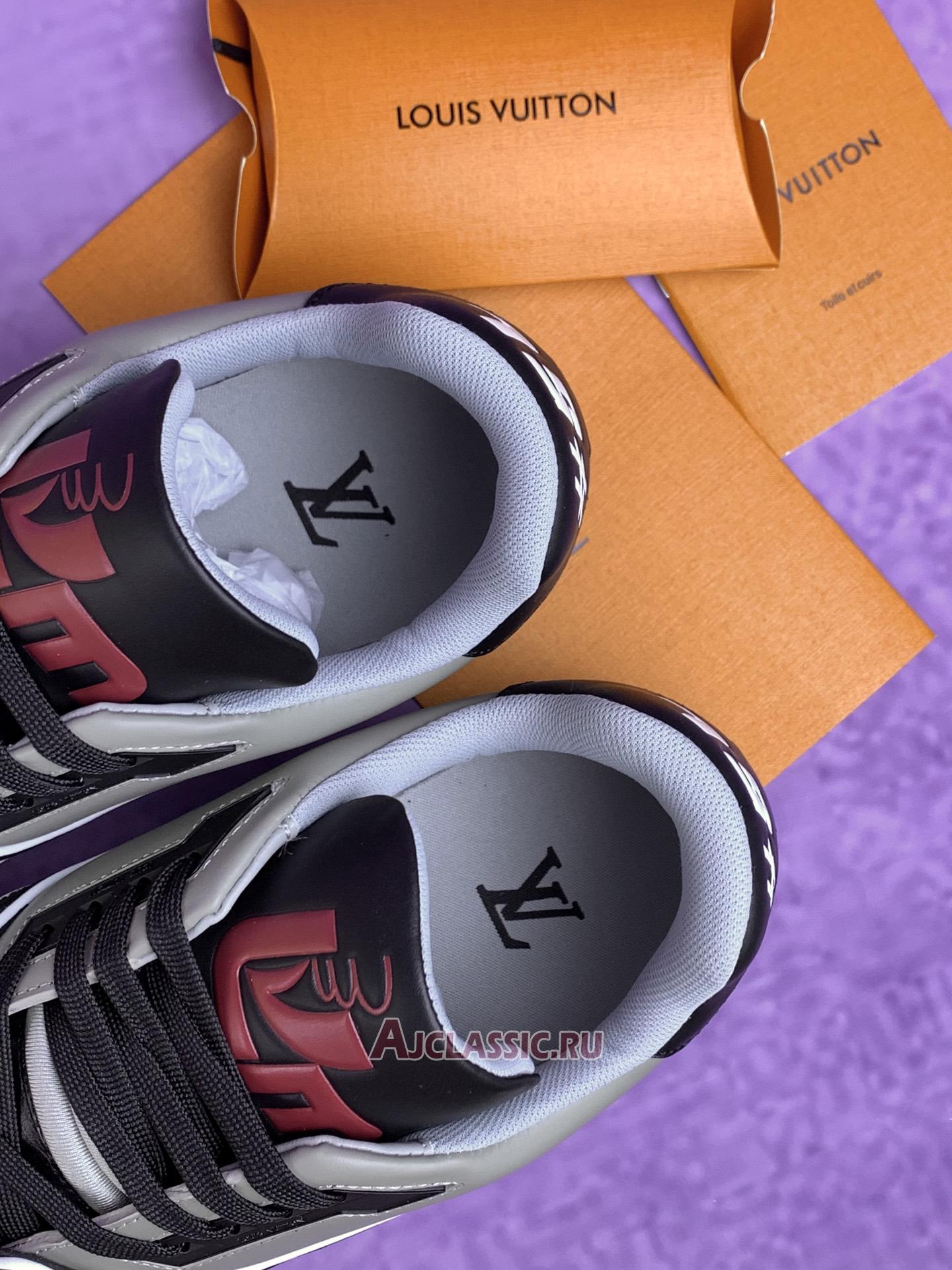 New Louis Vuitton LV Trainer Low "Black Grey" 1A54H5-2 Shoes