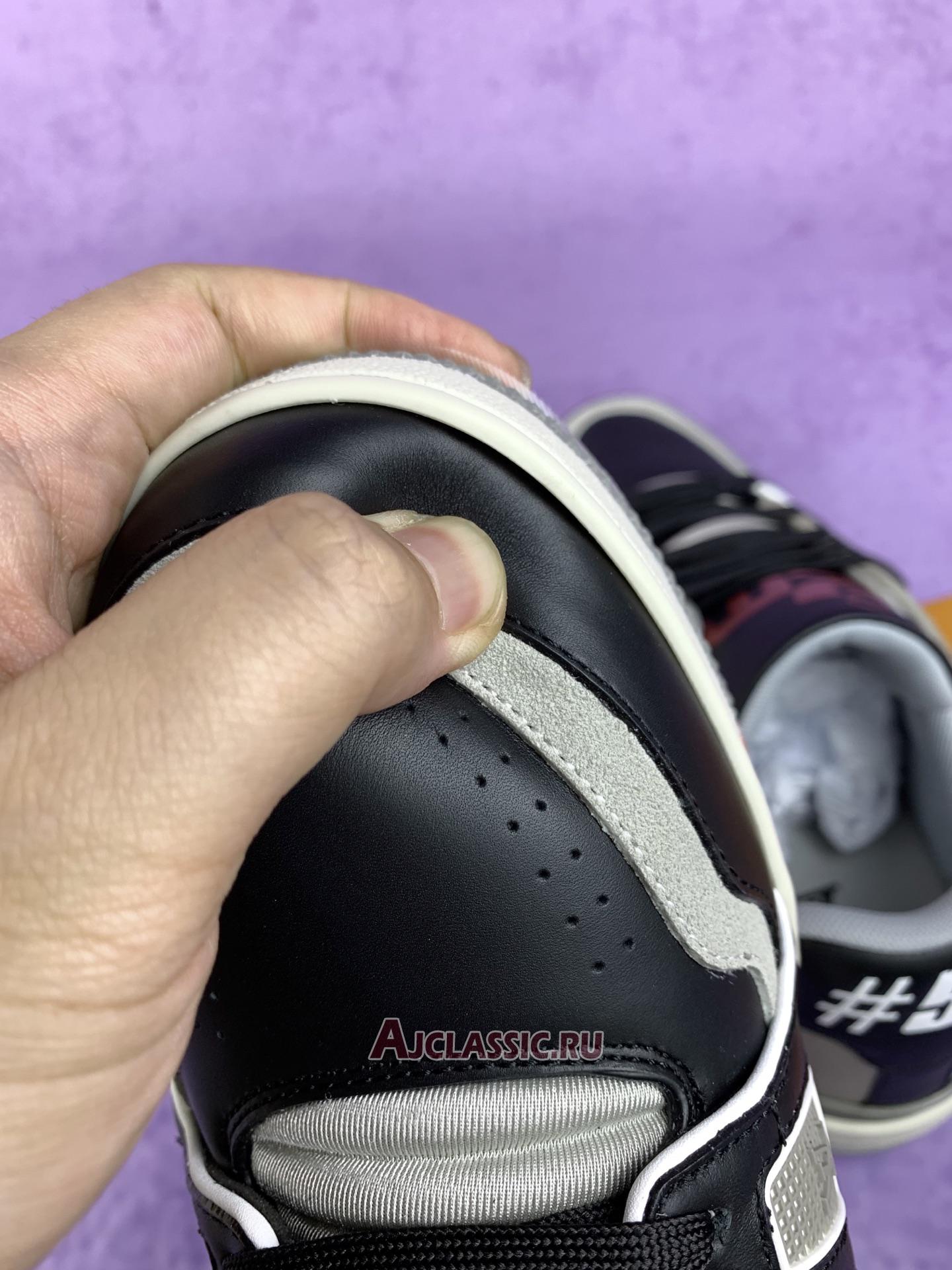 New Louis Vuitton LV Trainer Low "Black Grey" 1A54H5-2 Shoes