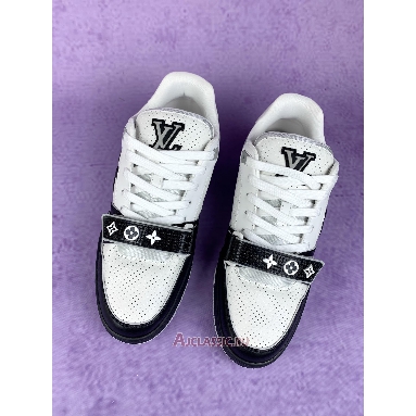 Buy Louis Vuitton LV Trainer Sneaker Black White Black 1AHTDK Quality Reps Replicas Shoes