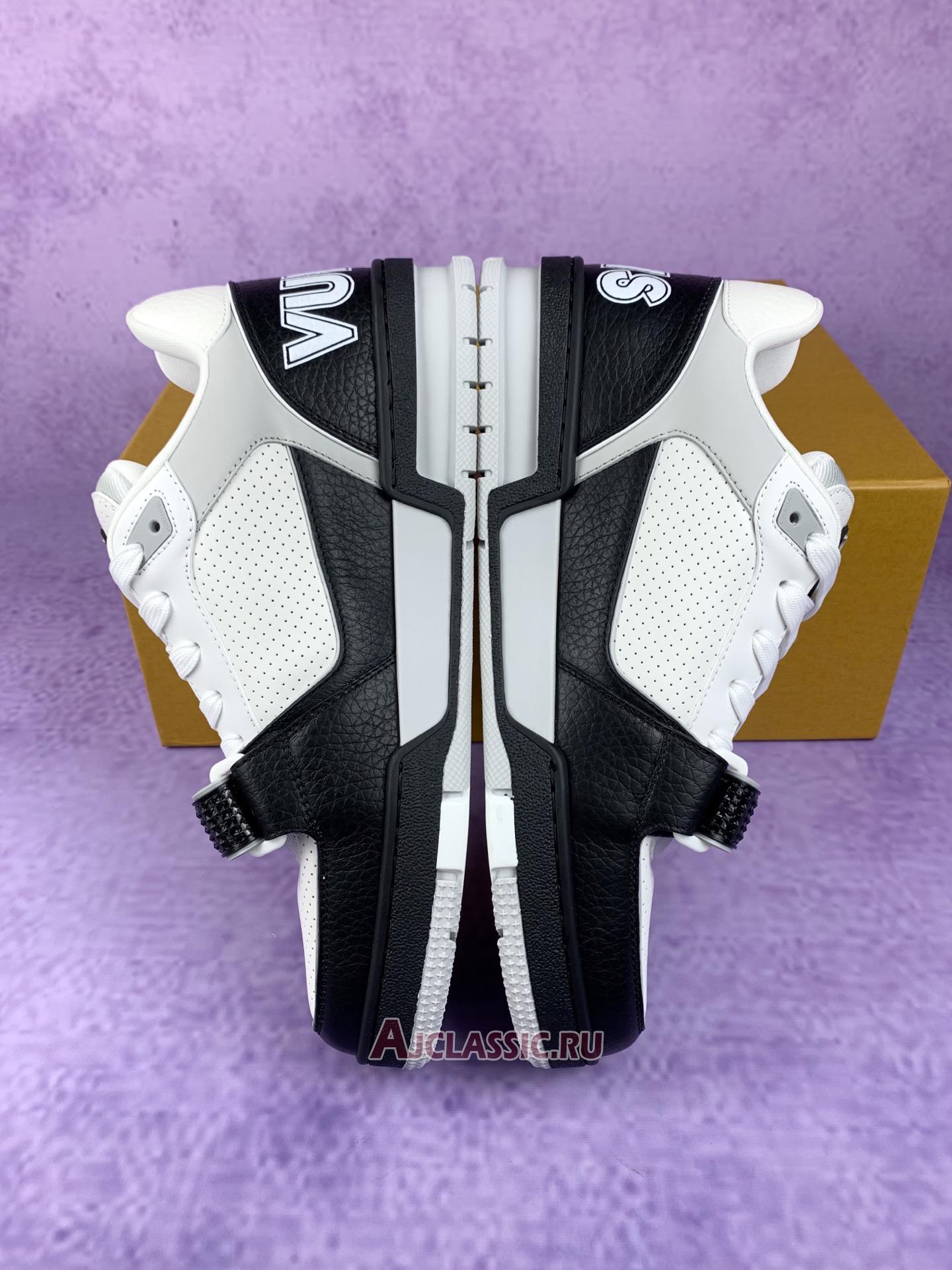 New Louis Vuitton LV Trainer Sneaker "Black White" 1AHTDK Shoes