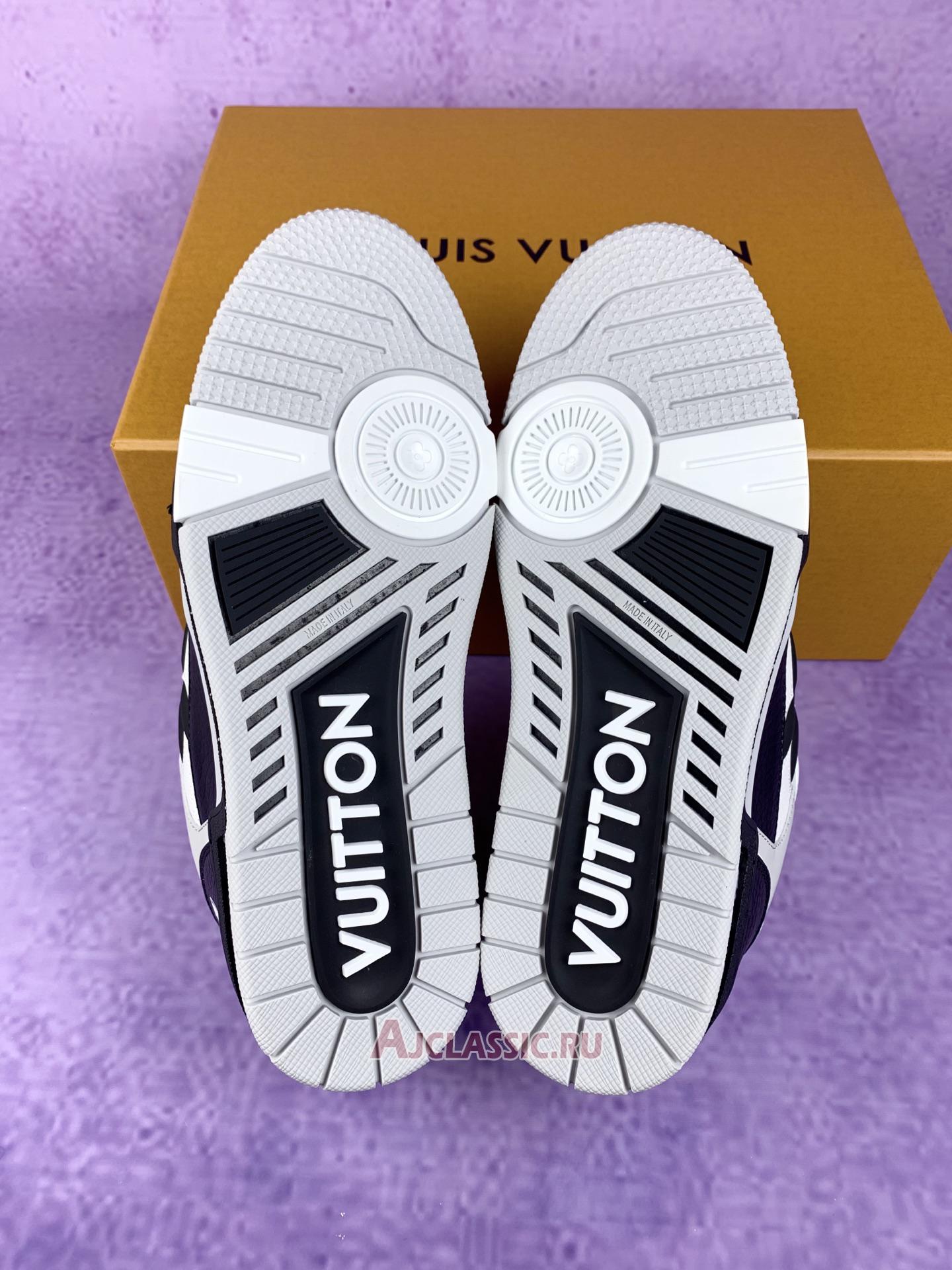 New Louis Vuitton LV Trainer Sneaker "Black White" 1AHTDK Shoes