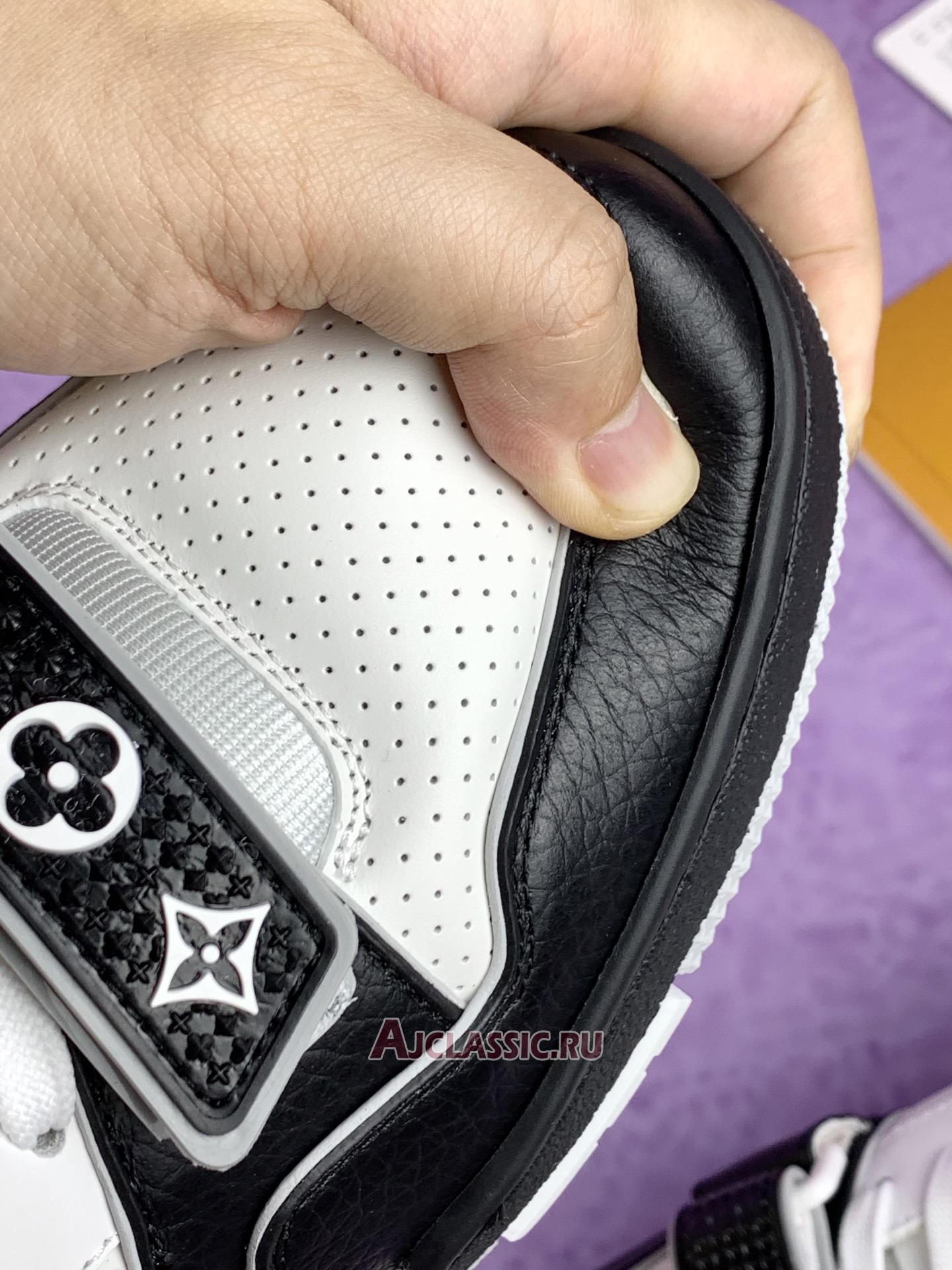 New Louis Vuitton LV Trainer Sneaker "Black White" 1AHTDK Shoes