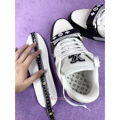 Buy Louis Vuitton LV Trainer Sneaker Black White Black 1AHTDK Quality Reps Replicas Shoes