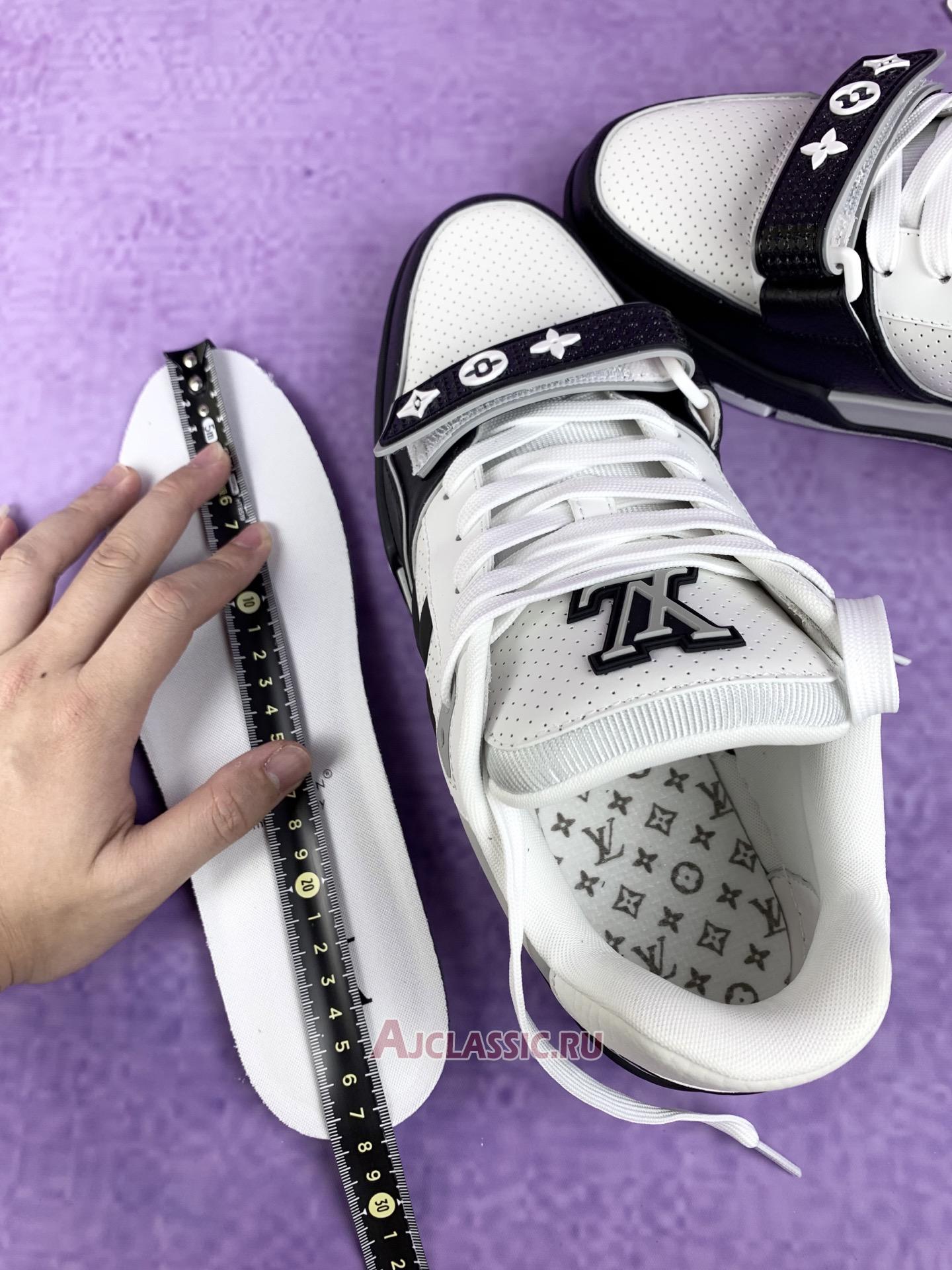 New Louis Vuitton LV Trainer Sneaker "Black White" 1AHTDK Shoes