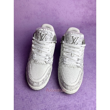 Buy Louis Vuitton LV Trainer Sneaker White Crocodile White LV8MTO Quality Reps Replicas Shoes
