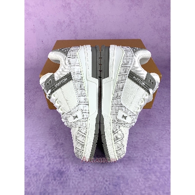 Buy Louis Vuitton LV Trainer Sneaker White Crocodile White LV8MTO Quality Reps Replicas Shoes
