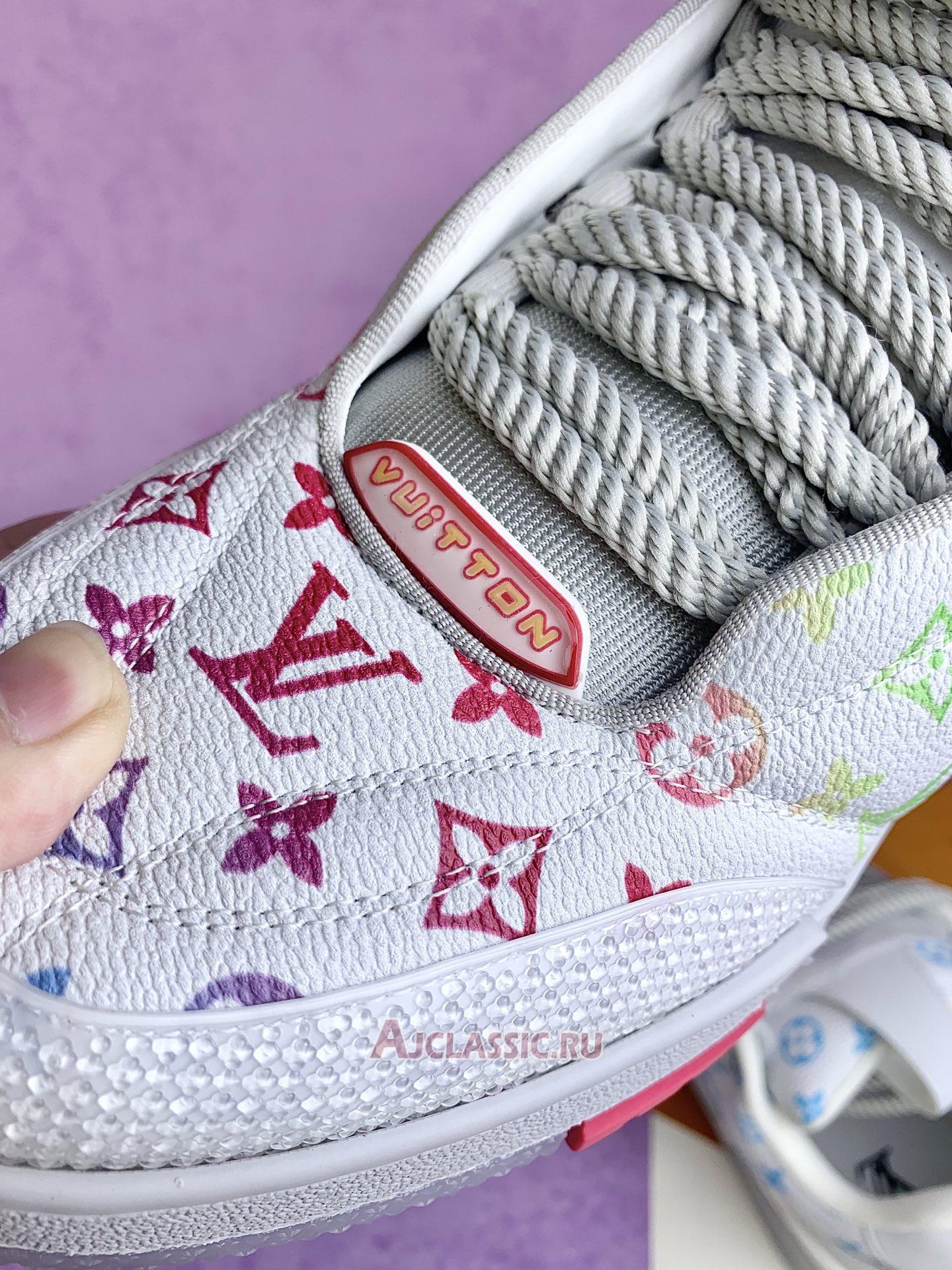 New Louis Vuitton LV Skate Sneaker "Grey Gradient Monogram" 1AGZDN-2 Shoes