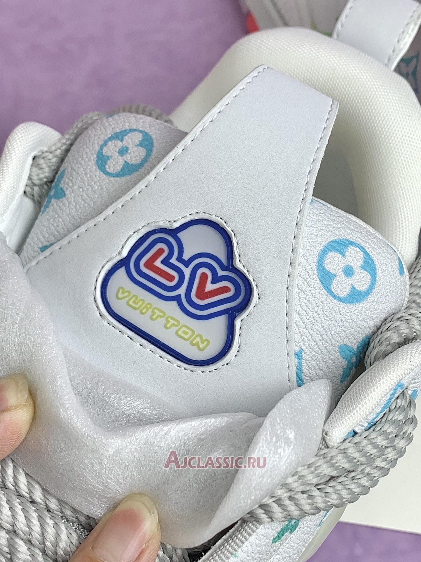 New Louis Vuitton LV Skate Sneaker "Grey Gradient Monogram" 1AGZDN-2 Shoes