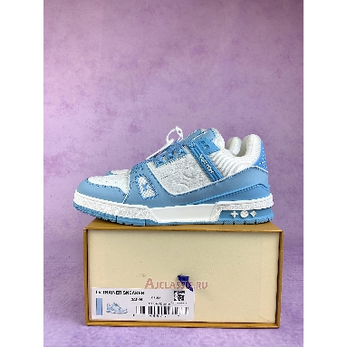 Buy Louis Vuitton LV Trainer Sneaker Ciel Sky Blue Blue 1AGZD6 Quality Reps Replicas Shoes