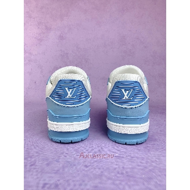 Buy Louis Vuitton LV Trainer Sneaker Ciel Sky Blue Blue 1AGZD6 Quality Reps Replicas Shoes