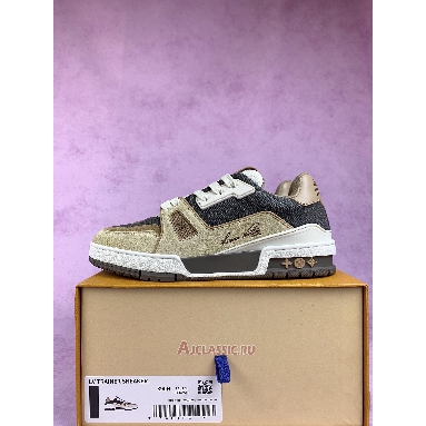 Buy Louis Vuitton LV Trainer Outdoor Sneaker Brown Brown 1AHTFL Quality Reps Replicas Shoes