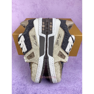 Buy Louis Vuitton LV Trainer Outdoor Sneaker Brown Brown 1AHTFL Quality Reps Replicas Shoes