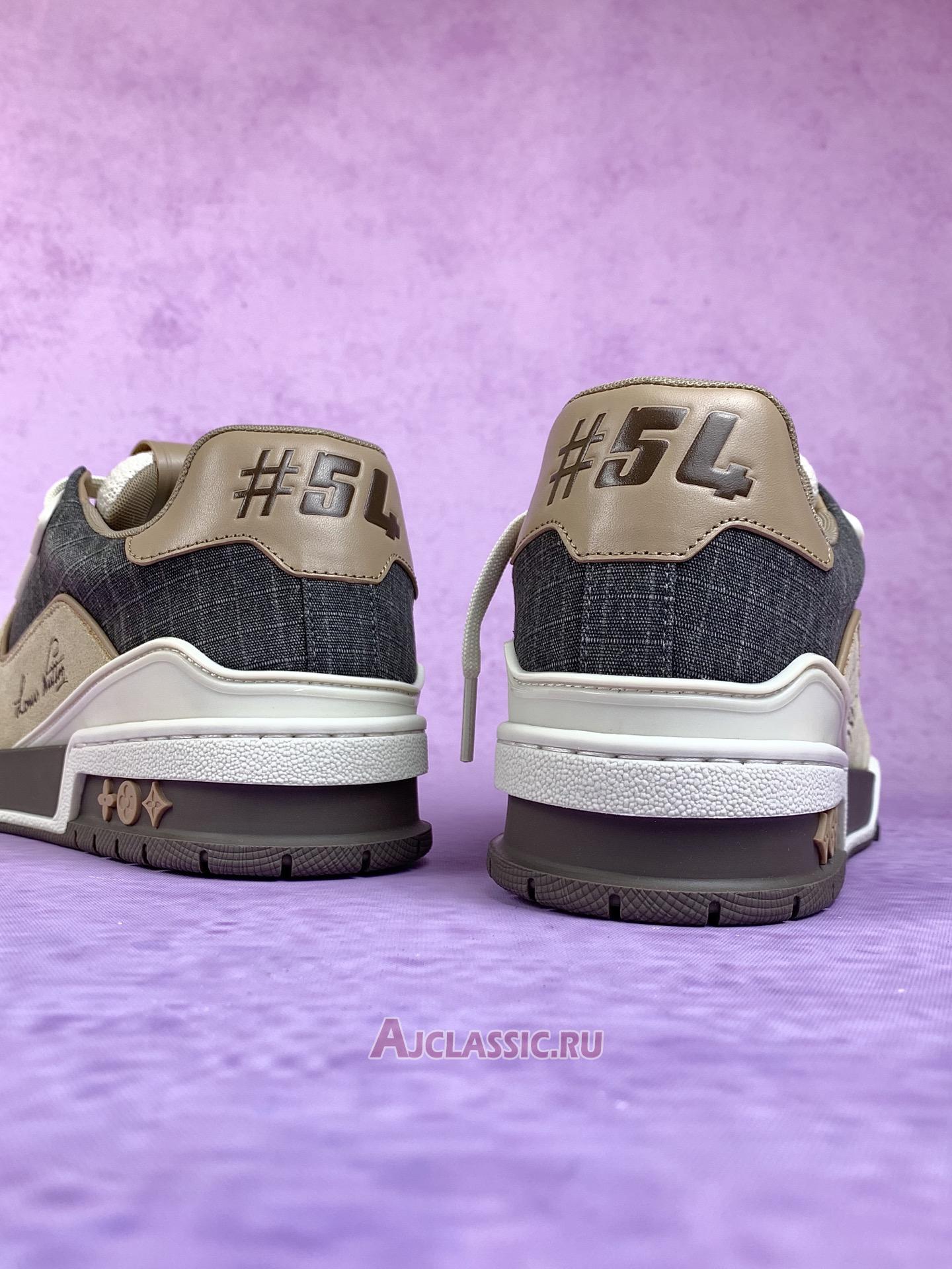 New Louis Vuitton LV Trainer Outdoor Sneaker "Brown" 1AHTFL Shoes