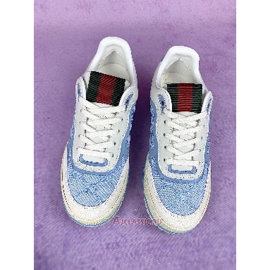 Buy Gucci Re-Web Sneaker GG Canvas - Light Blue Ivory Blue 824221 AADJA 9571 Quality Reps Replicas Shoes