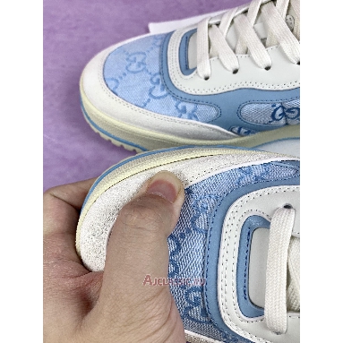 Buy Gucci Re-Web Sneaker GG Canvas - Light Blue Ivory Blue 824221 AADJA 9571 Quality Reps Replicas Shoes