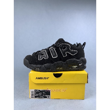 Buy AMBUSH x Nike Air More Uptempo Low Black Black FB1299-001 Quality Reps Replicas Shoes