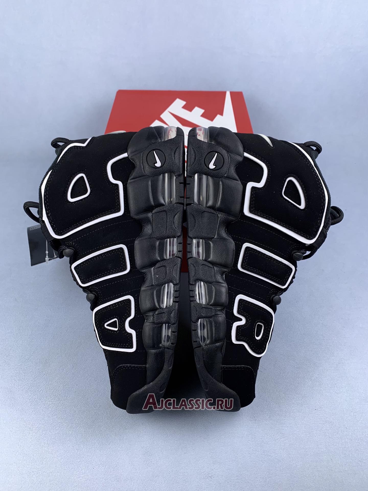 New Nike Air More Uptempo "Black White" 414962-002 Shoes