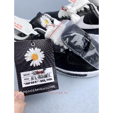 Buy G-Dragon x Nike Air Force 1 Low 07 Para-Noise Black AQ3692-001-2 Quality Reps Replicas Shoes