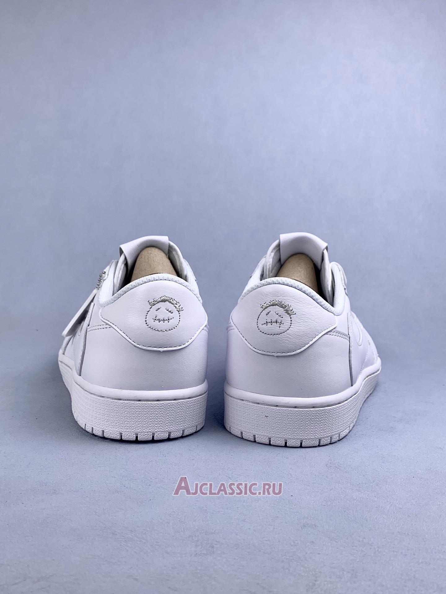 New Travis Scott x Air Jordan 1 Retro Low OG SP "White Party" TD1228-111-3 Shoes