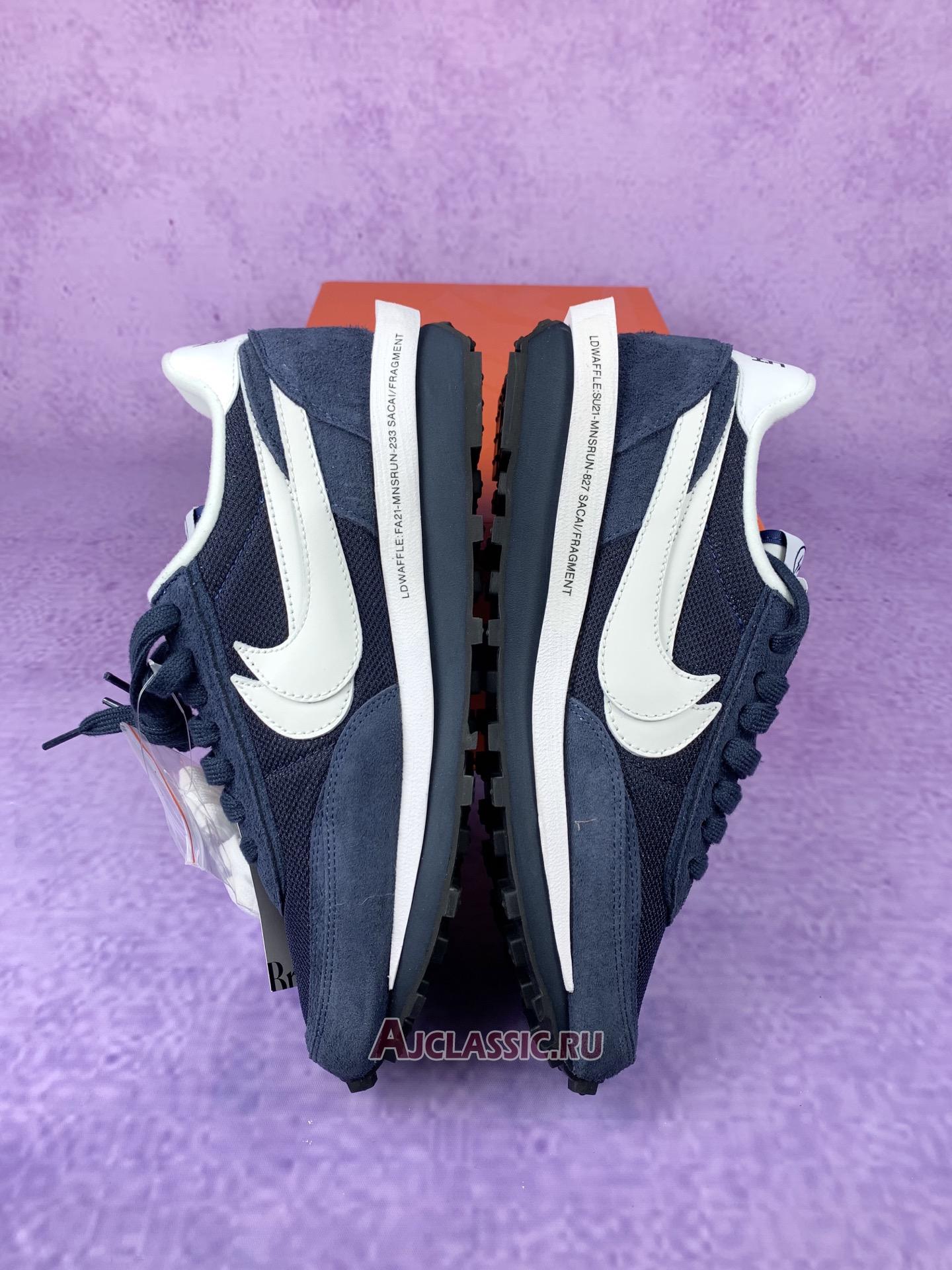 New Fragment Design x sacai x Nike LDV Waffle "Blackened Blue" DH2684-400-2 Shoes