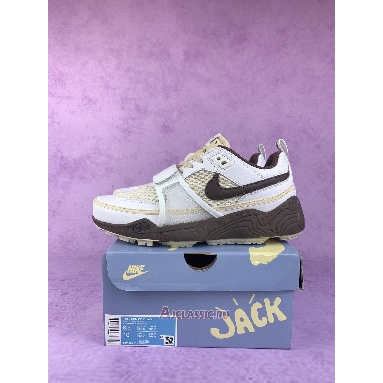 Buy Travis Scott x Nike Zoom Field Jaxx Light Chocolate Brown HQ3073-100-4 Quality Reps Replicas Shoes