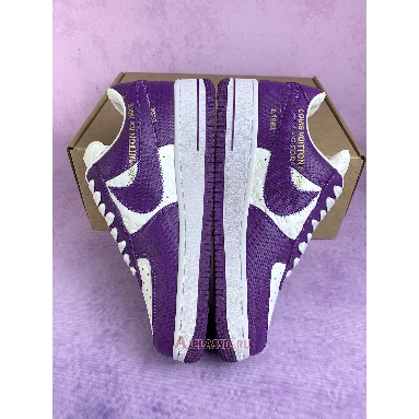 Buy Louis Vuitton x Nike Air Force 1 Low Purple White Purple 1A9V-PURPLE Quality Reps Replicas Shoes
