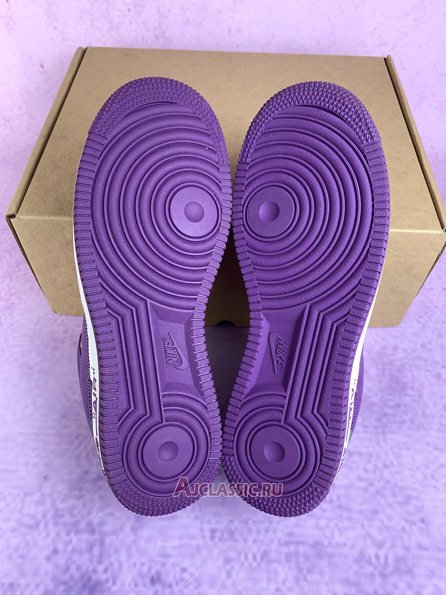 New Louis Vuitton x Nike Air Force 1 Low "Purple White" 1A9V-PURPLE Shoes