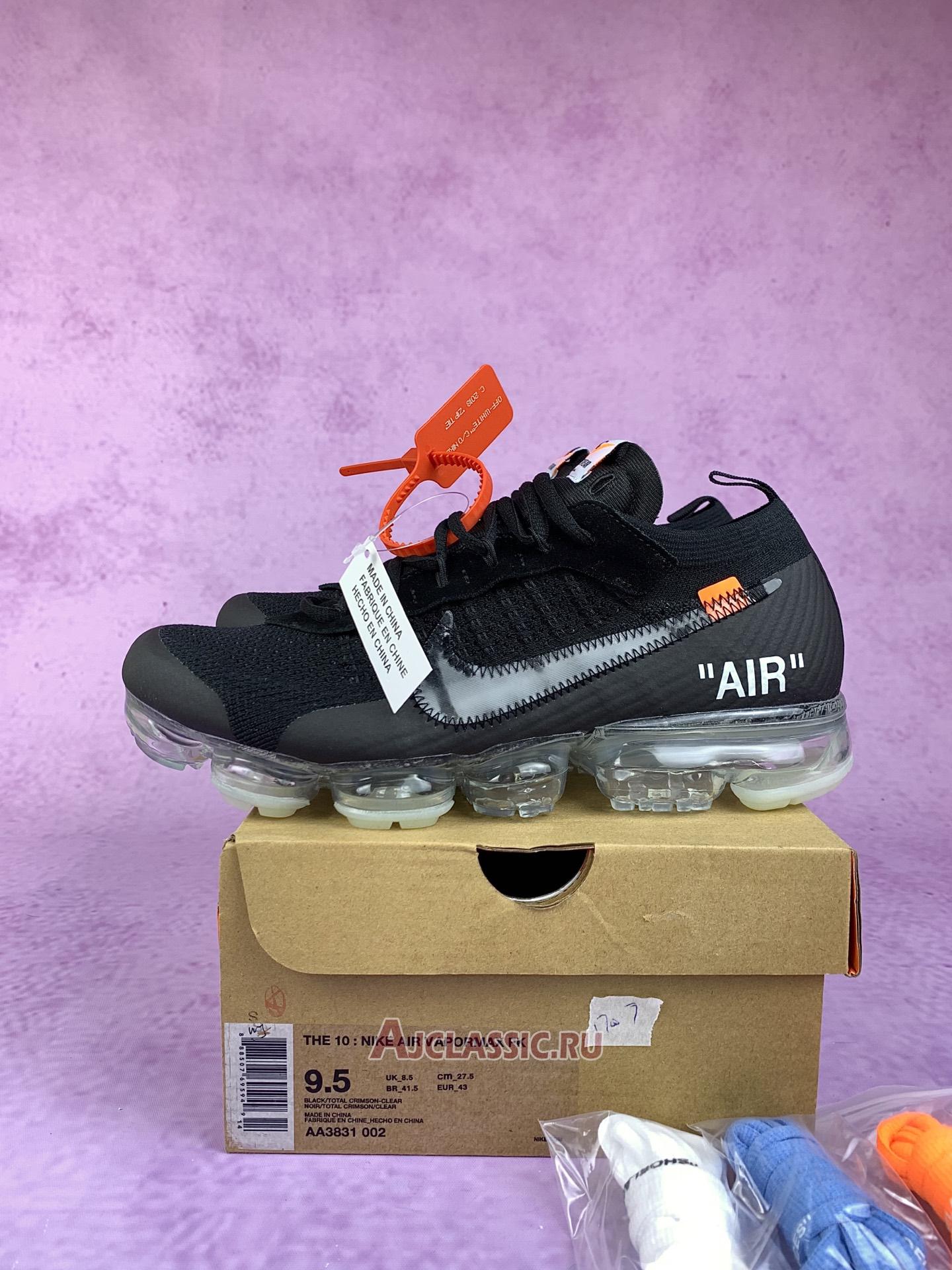 New Off-White x Nike Air VaporMax "Part 2" AA3831-002 Shoes